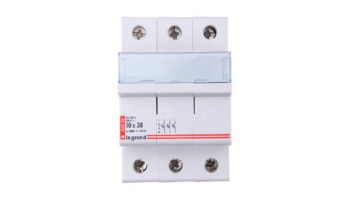 Rozłącznik bezpiecznikowy cylindryczny 3P 10x38mm RB338 005838