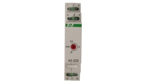Automat schodowy z przeciwblokadą 16A 0,5-10min 230V AC AS-223