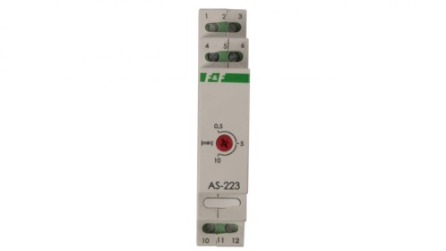 Automat schodowy z przeciwblokadą 16A 0,5-10min 230V AC AS-223