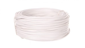 Przewód instalacyjny H07V-K (LgY) 1,5 biały /100m/