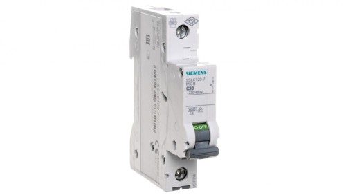 Wyłącznik nadprądowy 1P C 20A 6kA AC 5SL6120-7