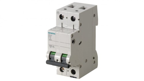 Wyłącznik nadprądowy 2P C 6A 6kA AC 5SL6206-7