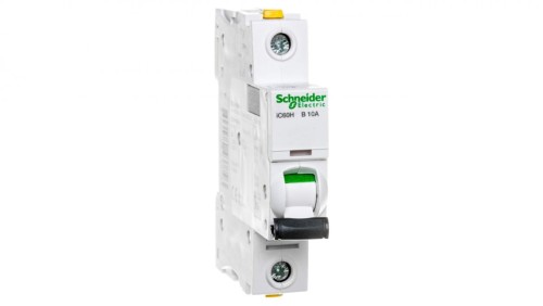 Wyłącznik nadprądowy 1P B 10A 10kA AC iC60H-B10 A9F06110