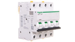 Wyłącznik nadprądowy 4P C 20A 10kA AC iC60H-C20-4 Acti9 A9F07420
