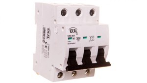 Wyłącznik nadprądowy 3P B 6A 6kA AC KMB6-B6/3 VDE 23171