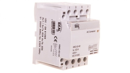 Stycznik modułowy 63A 4Z 0R 230V AC KMC-63-40 23242