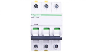 Wyłącznik nadprądowy 3P D 50A 6kA AC iC60N-D50-3 Acti9 A9F05350