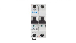 Wyłącznik nadprądowy 2P C 10A 15kA DC FAZ C10/2-DC 279138