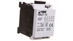 Stycznik mocy 3P 6A 2,2kW 230V AC 1Z 0R RIK21-10-230 2608208