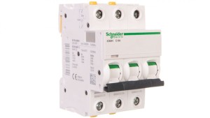 Wyłącznik nadprądowy 3P C 6A 10kA AC iC60H-C6-3 Acti9 A9F07306