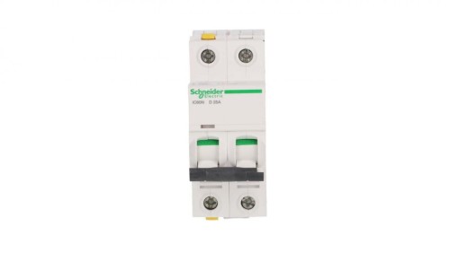 Wyłącznik nadprądowy 2P D 25A 6kA AC iC60N-D25-2 A9F05225