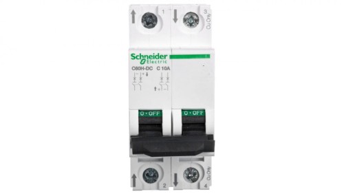 Wyłącznik nadprądowy 2P C 10A 10kA DC C60H-DC A9N61528