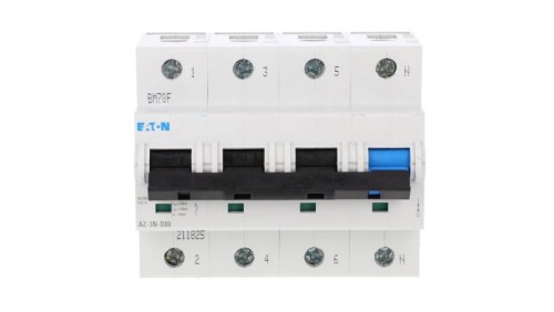 Wyłącznik nadprądowy 3P+N D 80A 20kA AC AZ-3N-D80 211825