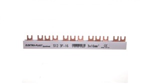 Szyna łączeniowa 3P 80A 16mm2 widełkowa (12mod.)3F S12 3F-10 45.321