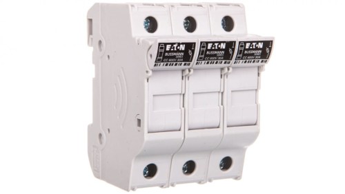 Podstawa bezpiecznikowa cylindryczna 10x38mm 3P 30A CHCC3DU