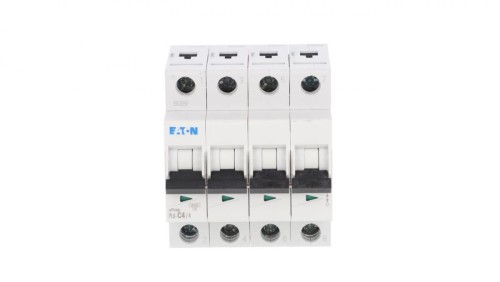 Wyłącznik nadprądowy 4P C 4A 6kA AC PL6-C4/4 166527