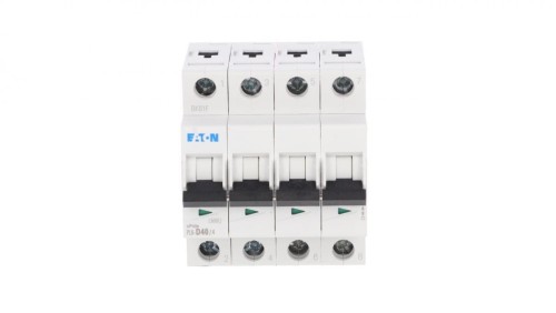 Wyłącznik nadprądowy 4P D 40A 6kA AC PL6-D40/4 166551