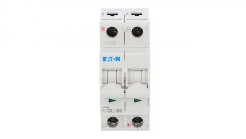 Wyłącznik nadprądowy 2P C 3A 10kA DC PL7-C3/2-DC 264897
