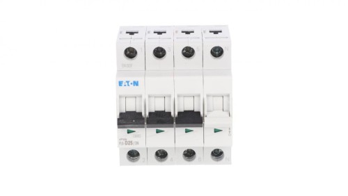Wyłącznik nadprądowy 3P+N D 25A 6kA AC PL6-D25/3N 165039