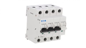 Wyłącznik nadprądowy 3P+N D 40A 6kA AC PL6-D40/3N 165044