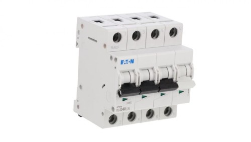 Wyłącznik nadprądowy 3P+N D 40A 6kA AC PL6-D40/3N 165044