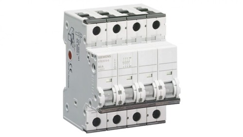 Rozłącznik modułowy 63A 4P 400V możliwy wyzwalacz 5TE2514-0