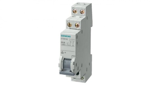 Przełącznik modułowy kontrolny 2-pozycyjny (I-II) 400V AC 20A 2CO 5TE8162