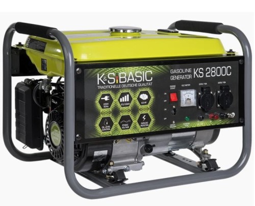 KÖNNER & SÖHNEN GENERATOR BENZYNOWY 2,5kW 230V KSB 2800C BASIC (UZWOJENIE MIEDZIANE)
