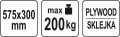 YATO WÓZEK PLATFORMA TRANSPORTOWA 200kg