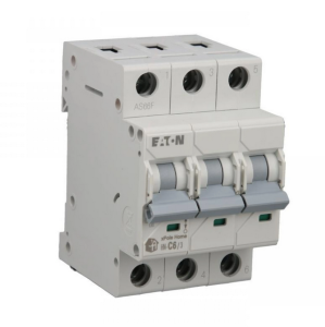 Wyłącznik nadprądowy 3P C 6A 6kA AC xPole Home HN-C6/3 194888
