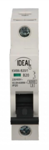 Wyłącznik nadprądowy 1P B 20A 6kA AC KMB6-B20/1 VDE 23142