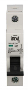 Wyłącznik nadprądowy 1P B 25A 6kA AC KMB6-B25/1 VDE 23147