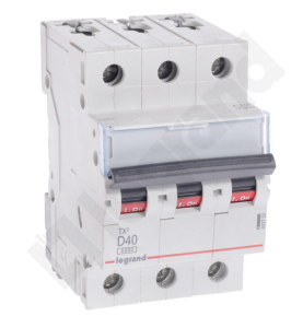 Wyłącznik nadprądowy 3P D 40A 6kA AC S303 TX3 403759