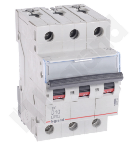 Wyłącznik nadprądowy 3P D 10A 6kA AC S303 TX3 403753