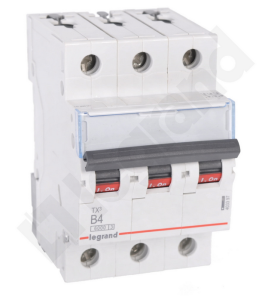 Wyłącznik nadprądowy 3P B 4A 6kA AC S303 TX3 403397