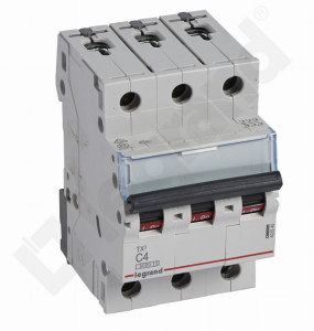 Wyłącznik nadprądowy 3P C 4A 6kA AC S303 TX3 403540