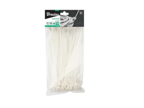 OPASKA PLASTIK BIAŁA  8,8x550/100szt...