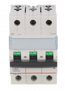 Wyłącznik nadprądowy 3P C 63A 6kA AC S303 TX3 403551