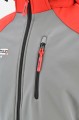 AWTOOLS KURTKA SOFTSHELL BLUZA T4/ CZERWONO-SZARA/ L