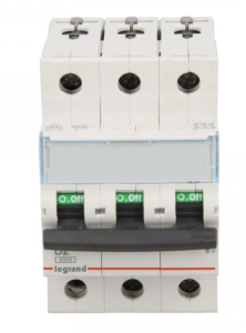 Wyłącznik nadprądowy 3P D 2A 6kA AC S303 TX3 403748