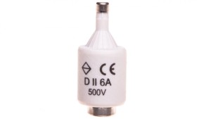 Wkładka bezpiecznikowa BiWts 6A DII gF 500V LE27F06