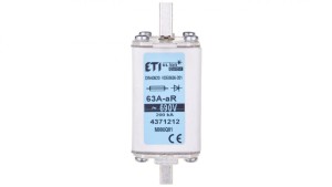 Wkładka bezpiecznikowa NH00 63A aR 690V 004371212