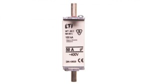 Wkładka bezpiecznikowa NH000 50A gF 400V 004119204