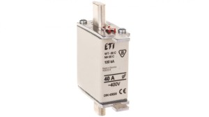 Wkładka bezpiecznikowa NH000 40A gF 400V 004119203