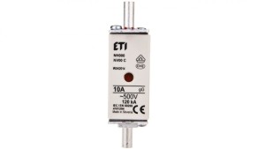 Wkładka bezpiecznikowa NH000 10A gG 500V 004181204