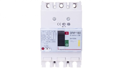 Wyłączniki mocy 3P 100A 16kA DPX3 160 420005