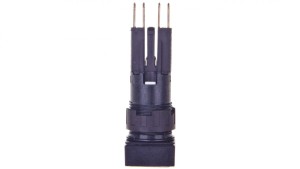 Napęd przycisku 18x18mm czerwony bez samopowrotu z podświetleniemQ18LTR-RT/WB 086448