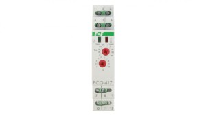 Przekaźnik czasowy 2Z 8A 1-1000sek 230V AC, 24V AC/DC gwiazda-trójkąt PCG-417DUO