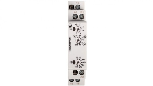 Przekaźnik czasowy 1P 8A 1sek-100h 12-240V AC/DC wielofunkcyjny TR-EM1P-UNI 2612870