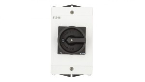 Łącznik krzywkowy 0-1 3P 25A 1Z 1R w obudowie IP65 P1-25/I2/SVB-SW/HI11 207295